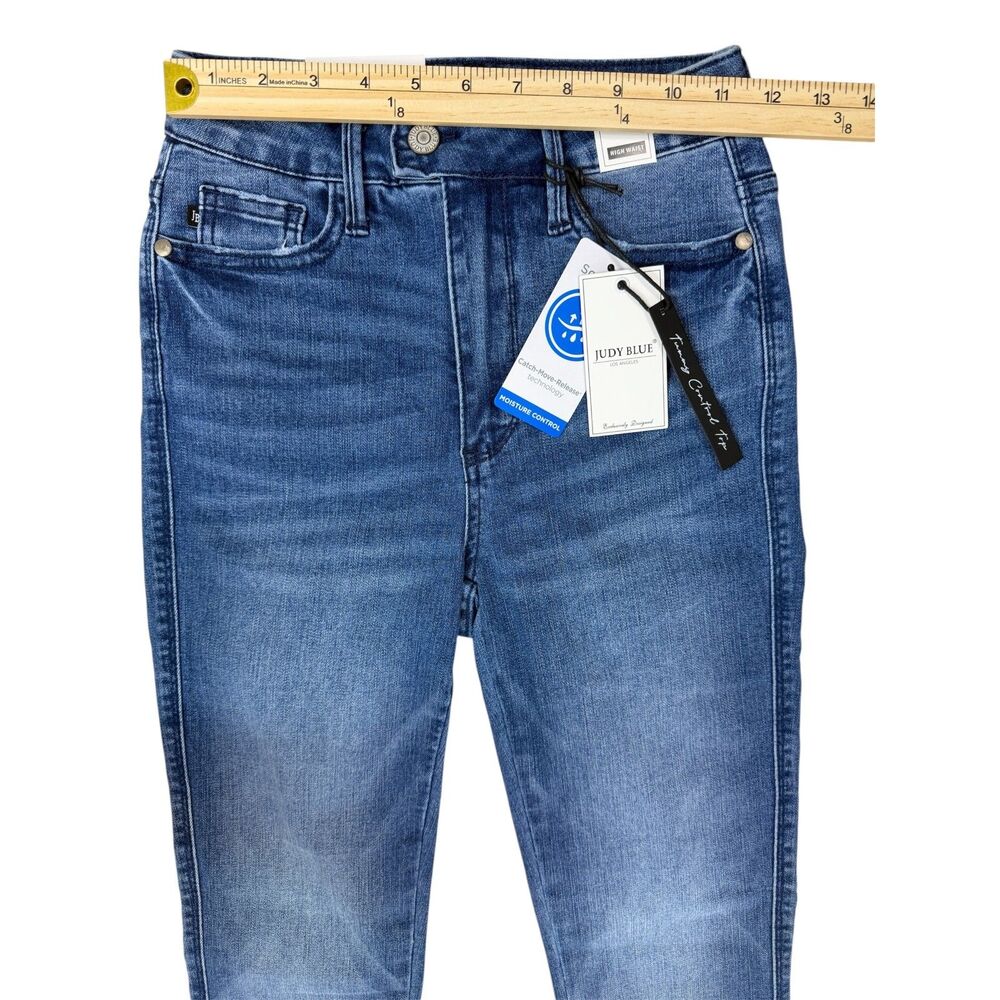 Judy Blue Women's Denim Jeans, Condition: New With Tags (NWT), size 0 - Picture 7 of 7